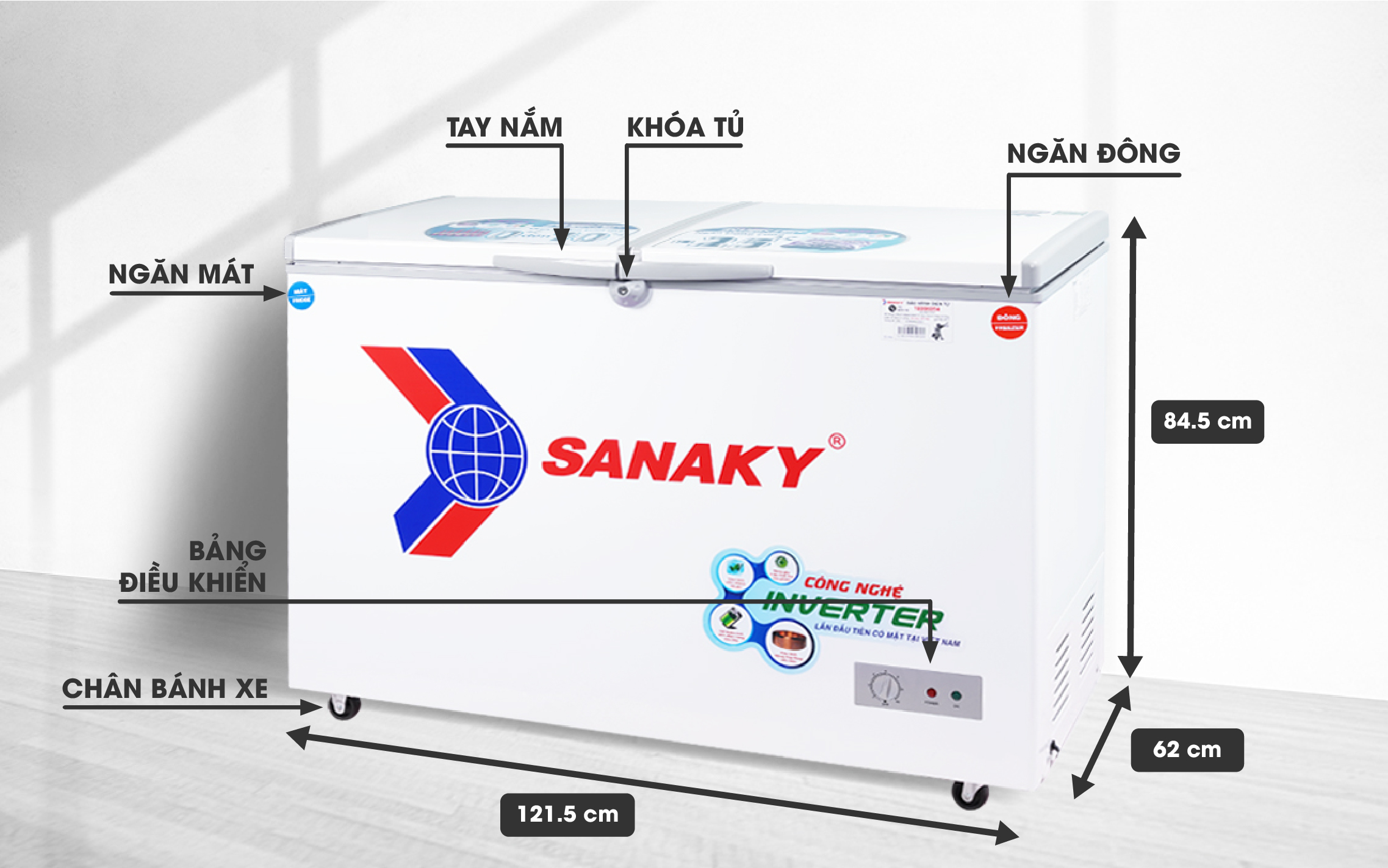 Tủ Đông Sanaky VH-3699W3
