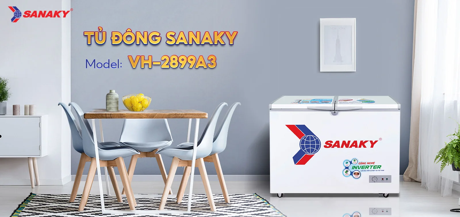 Tủ Đông Sanaky VH-2899A3
