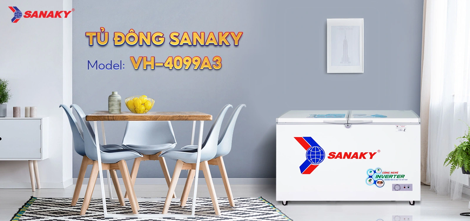 Tủ Đông Sanaky VH-4099A3