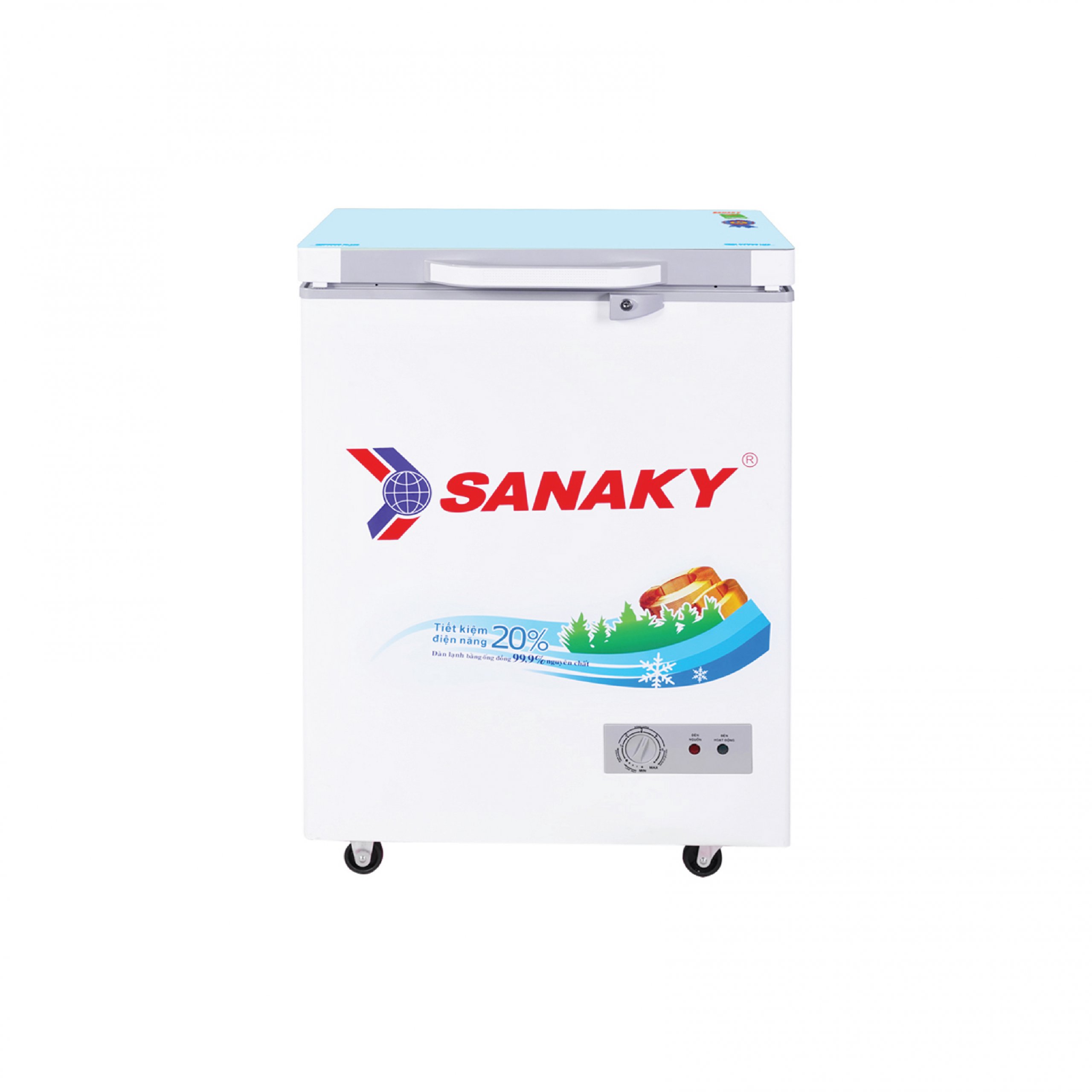 Tủ Đông kính cường lực Sanaky VH-1599HYKD