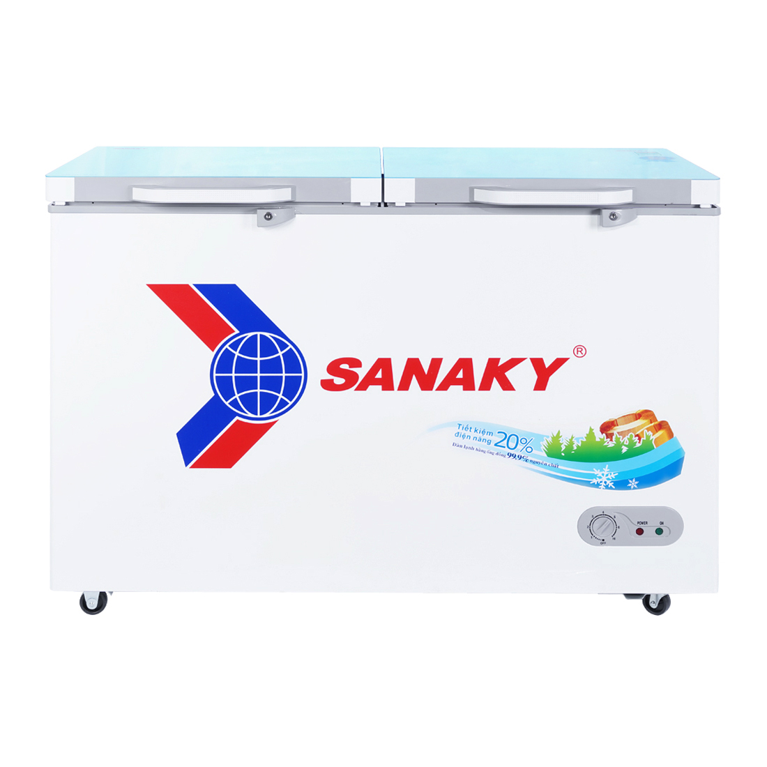Tủ Đông mặt kính cường lực Sanaky VH-3699A2KD