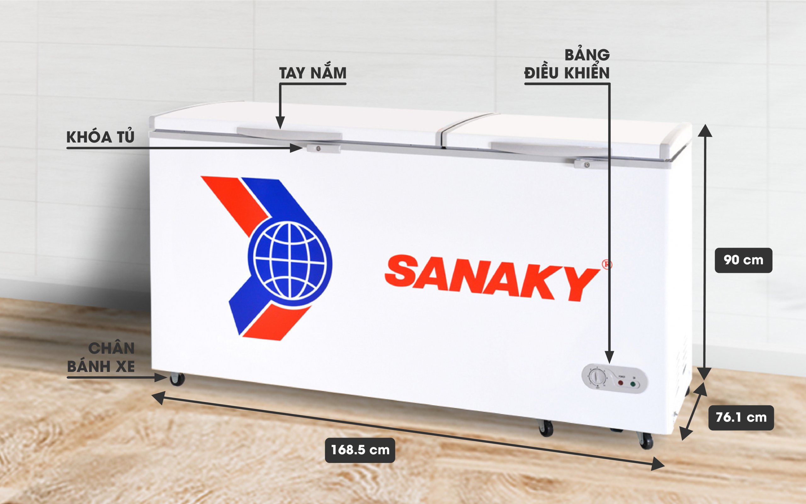 Tủ Đông Sanaky VH-668HY2