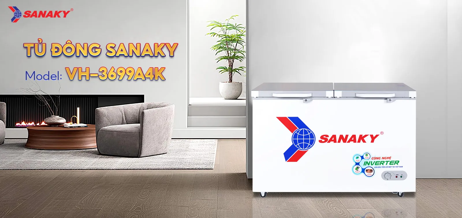 Tủ Đông Sanaky VH-3699A4K