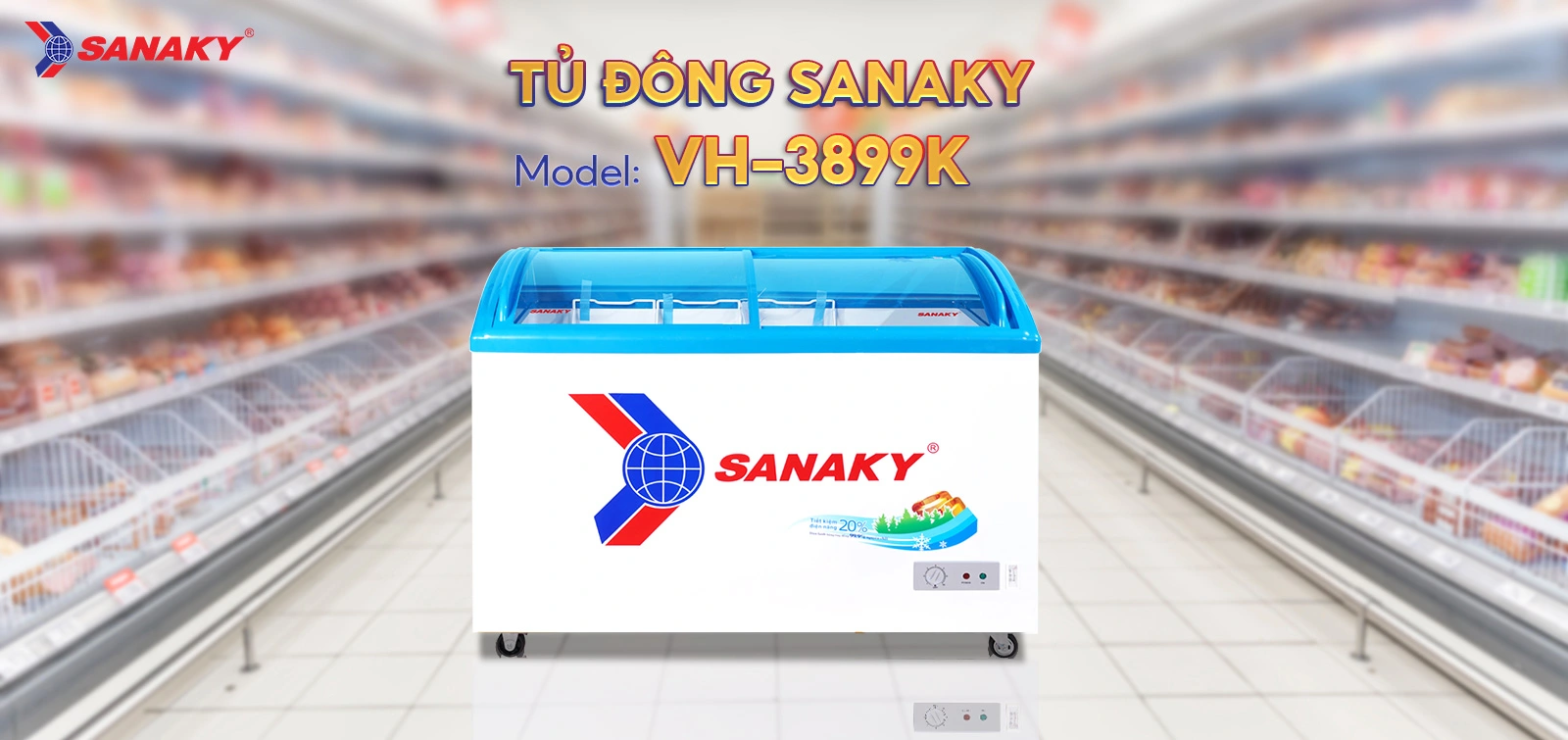 Tủ Đông Sanaky VH-3899K