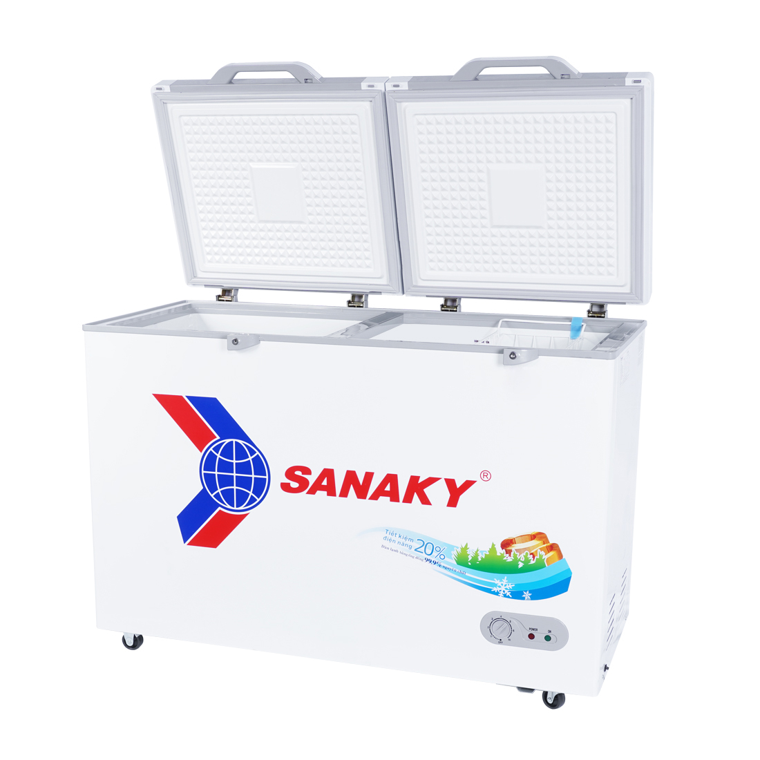 Tủ Đông mặt kính cường lực Sanaky VH-4099A2KD