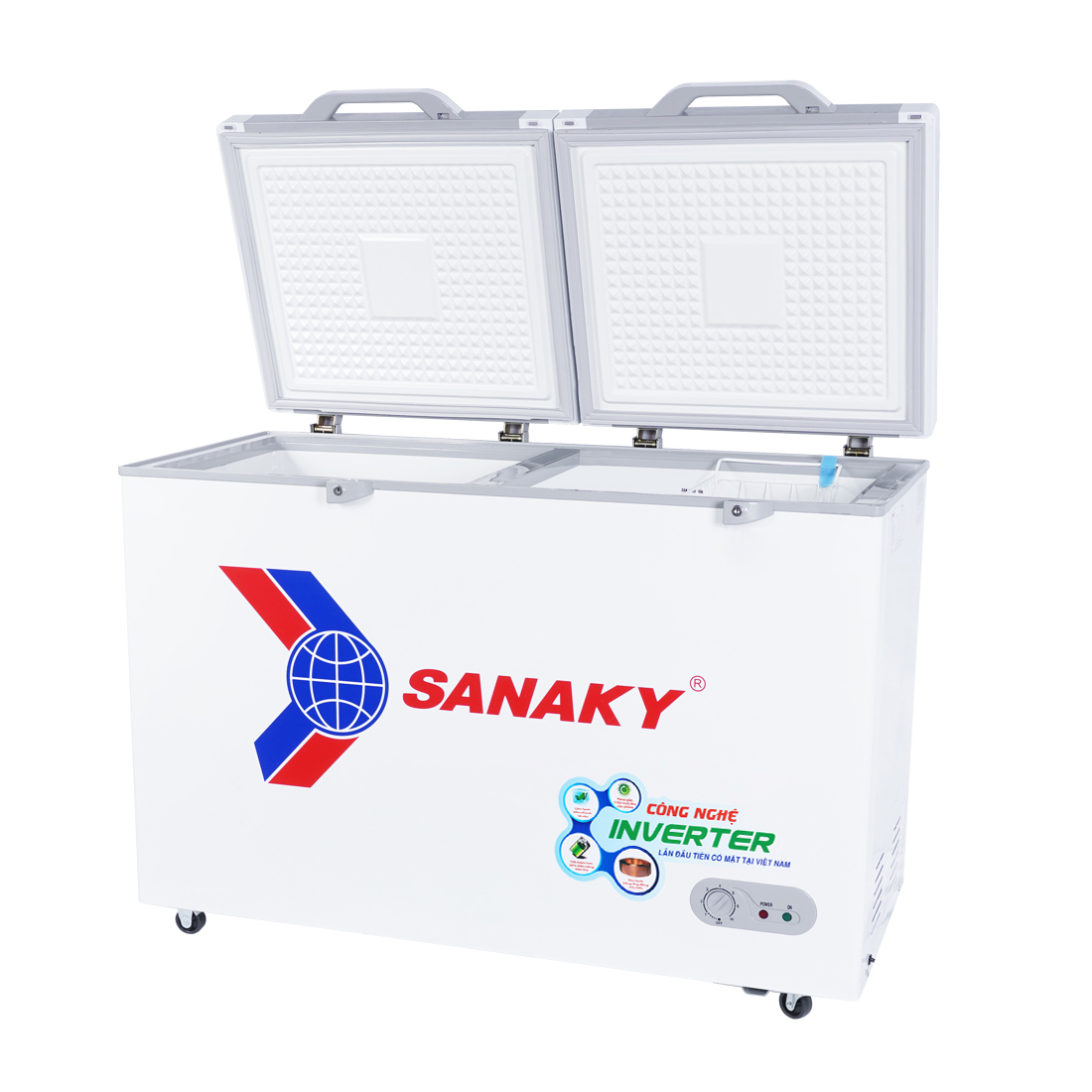 Tủ Đông mặt kính cường lực Sanaky VH-3699A4K
