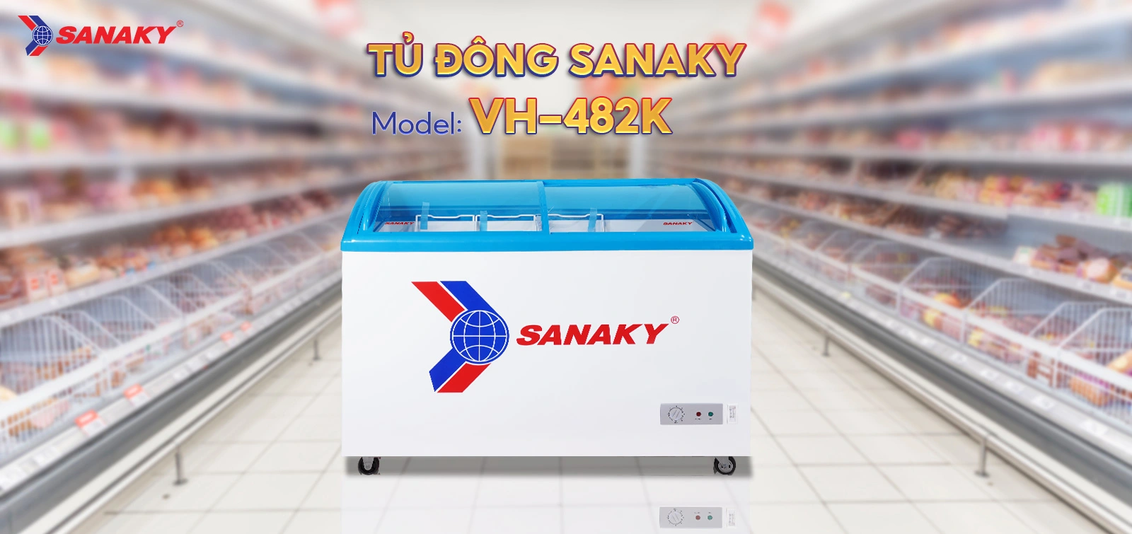 Tủ Đông Sanaky VH-482K