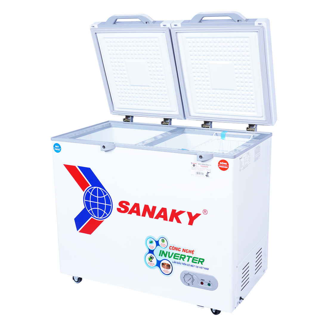 Tủ Đông mặt kính cường lực Sanaky VH-2899W4K