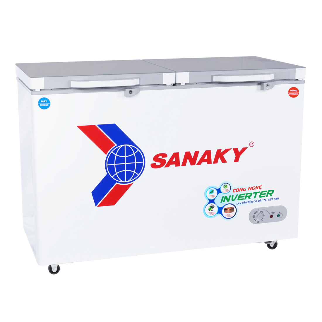 Tủ Đông mặt kính cường lực Sanaky VH-3699W4K