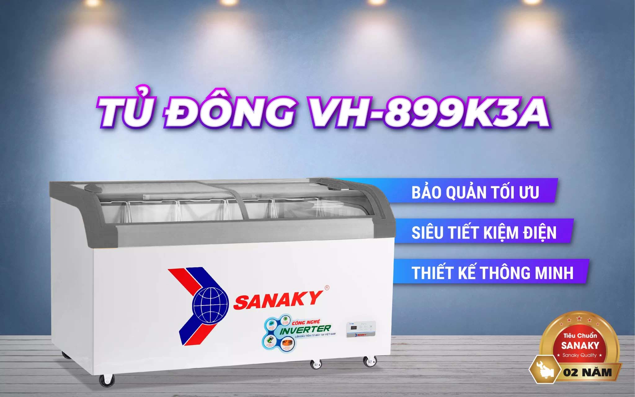 Tủ Đông Sanaky VH-899K3A