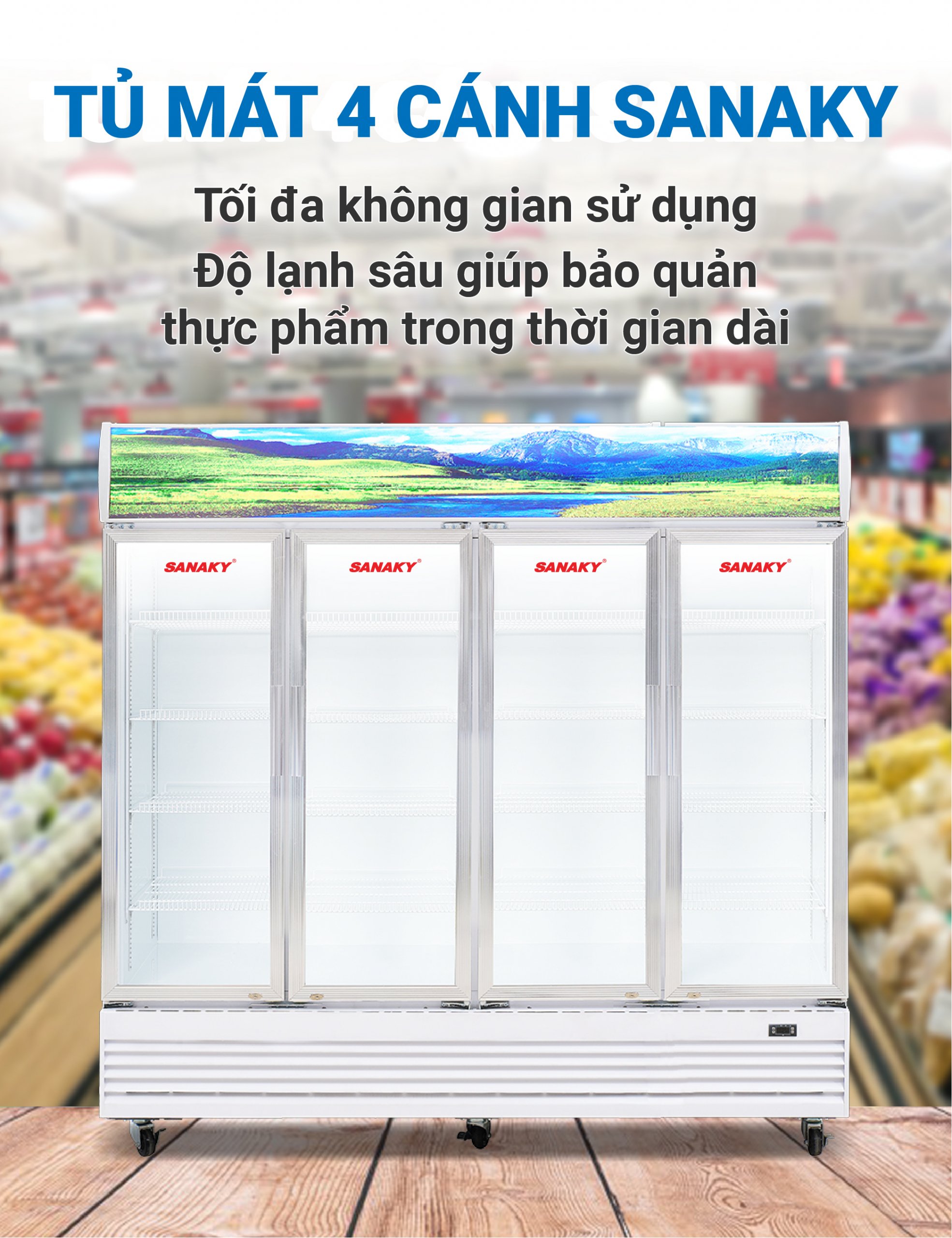 Tủ Mát - Sanaky Việt Nam