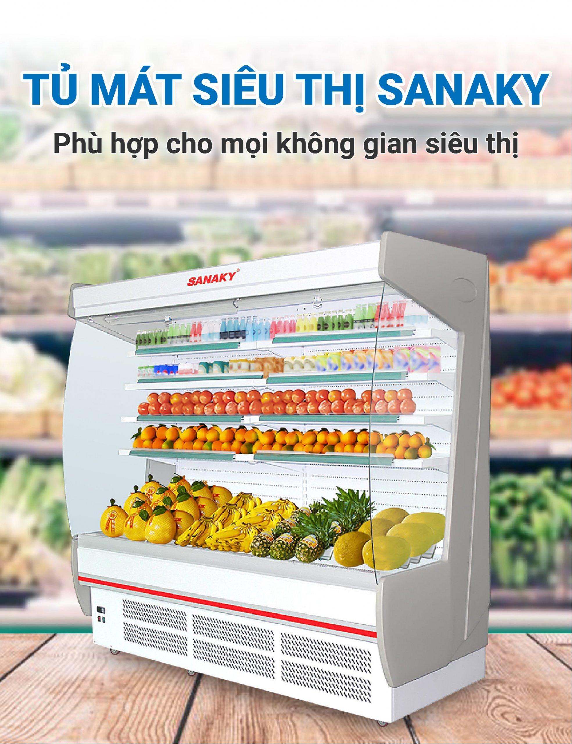 Tủ Mát - Sanaky Việt Nam