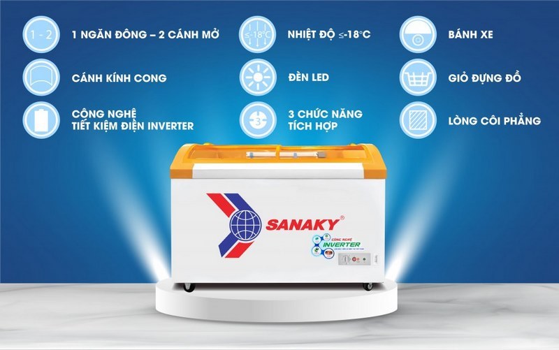 Tủ đông Sanaky giá bao nhiêu tiền – loại nào rẻ nhất hiện nay?