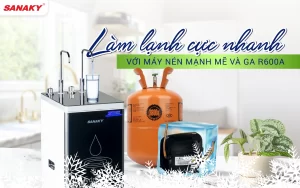 Máy lọc nước Sanaky Slim VH 102HP