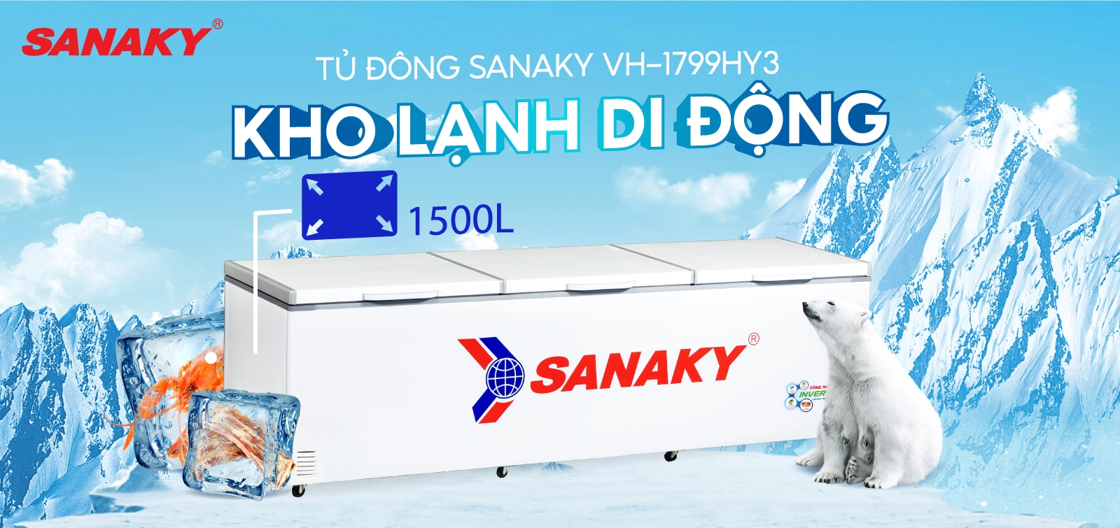 Tủ đông Sanaky VH-1799HY3