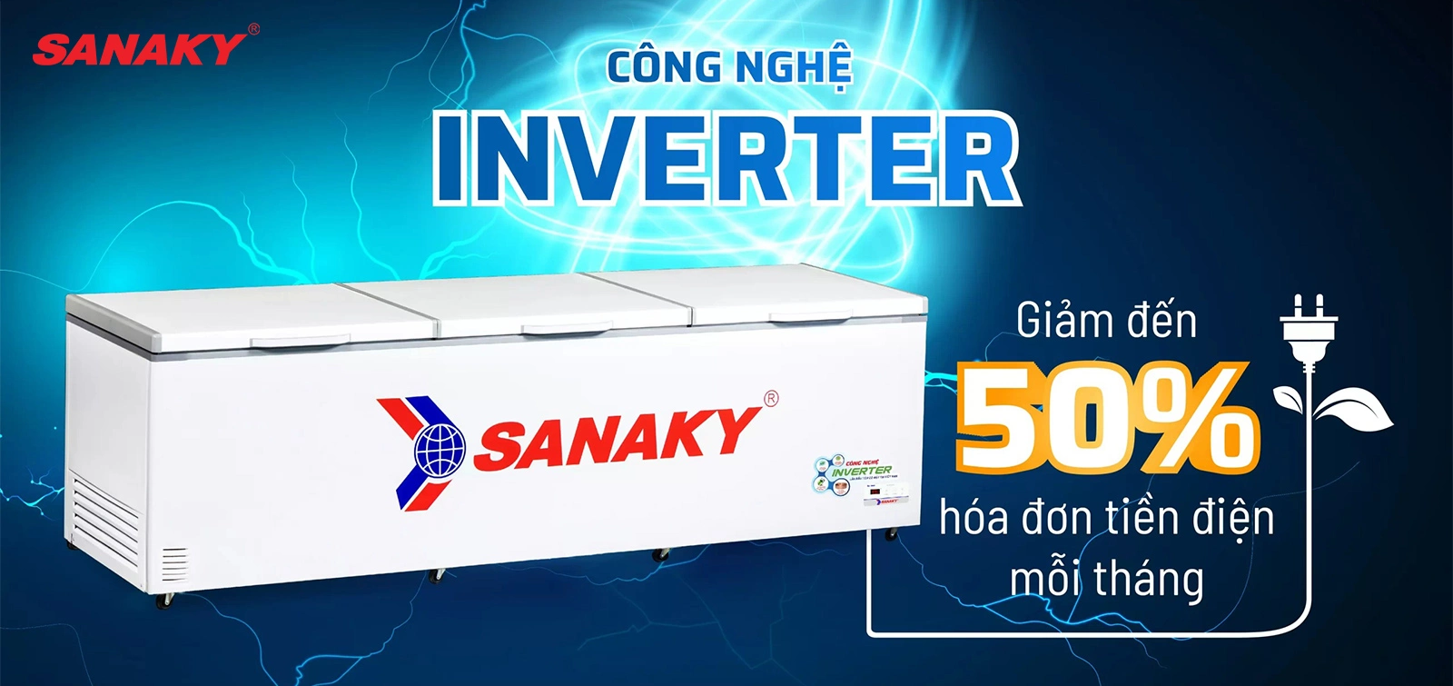 Giảm thiểu 50% hóa đơn điện/tháng với công nghệ Inverter siêu tiết kiệm điện