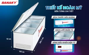 Tủ đông Sanaky VH-2399HY3