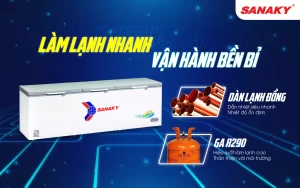 Tủ đông Sanaky VH-1199HYK