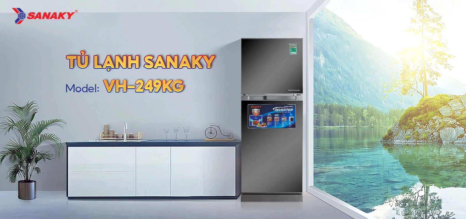 Tủ lạnh Sanaky VH-249KG