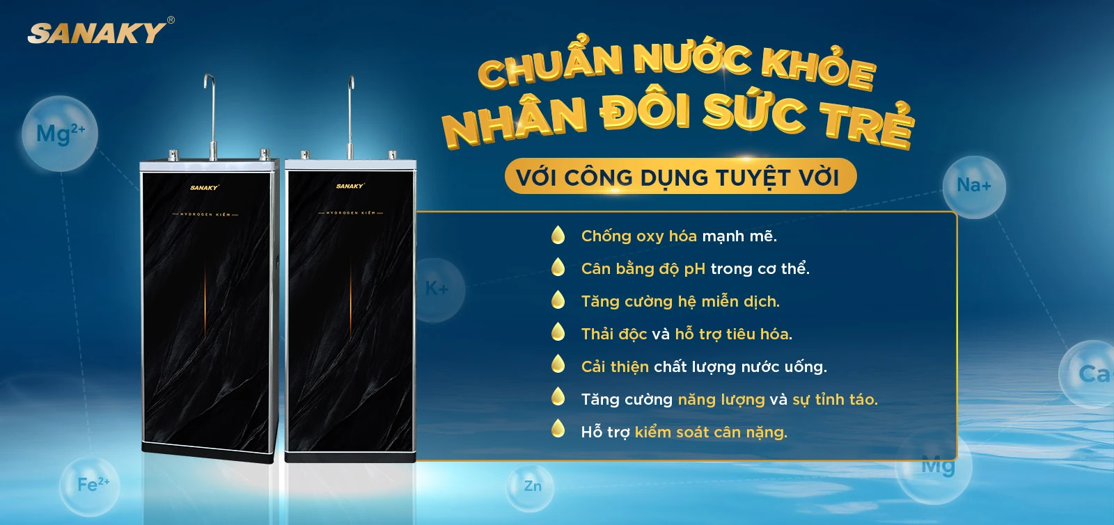 Chuẩn nước khỏe - Nhân đôi sức trẻ với công dụng tuyệt vời