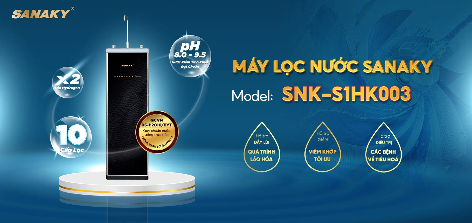 Máy lọc nước Sanaky SNK-S1HK003