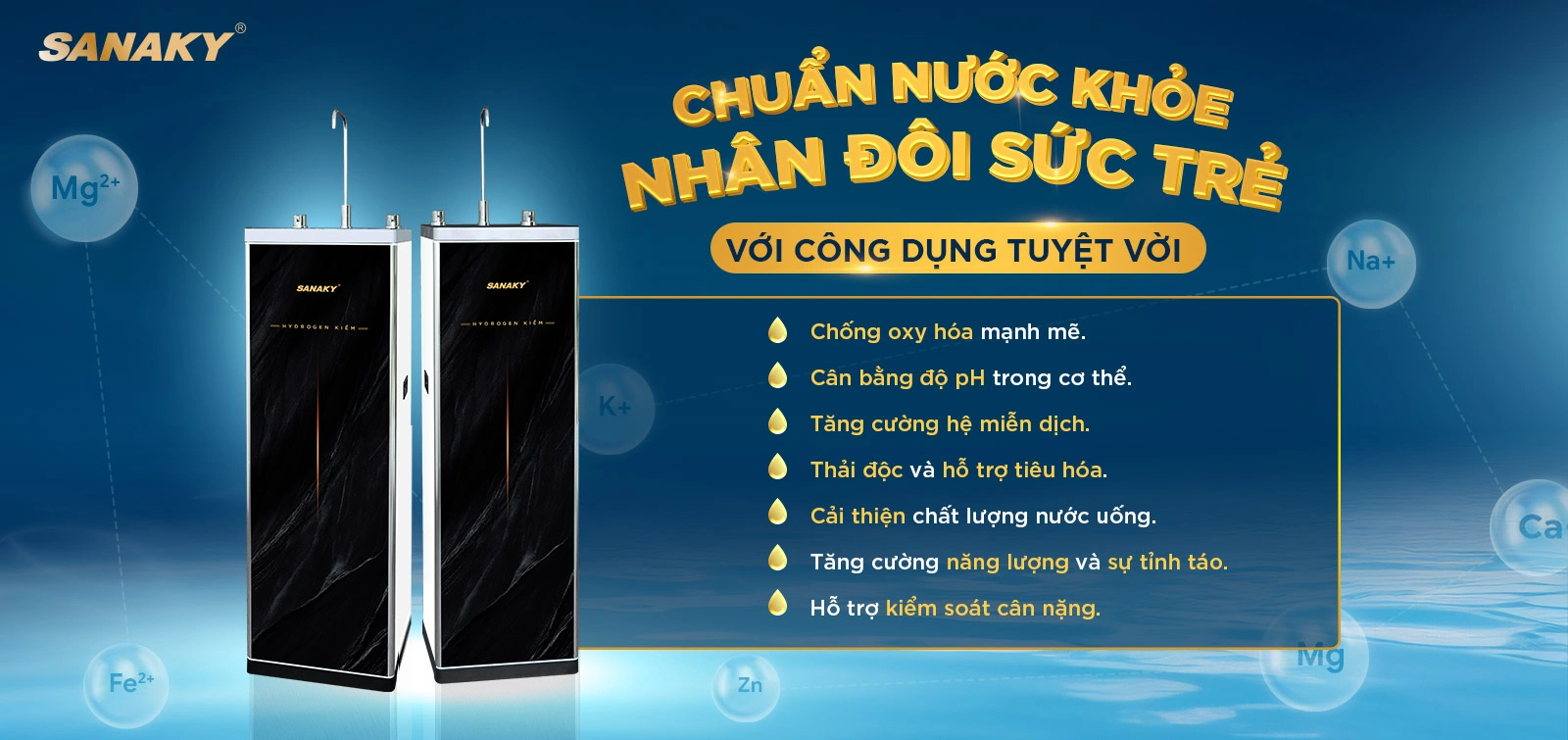 Chuẩn nước khỏe - Nhân đôi sức trẻ với công dụng tuyệt vời