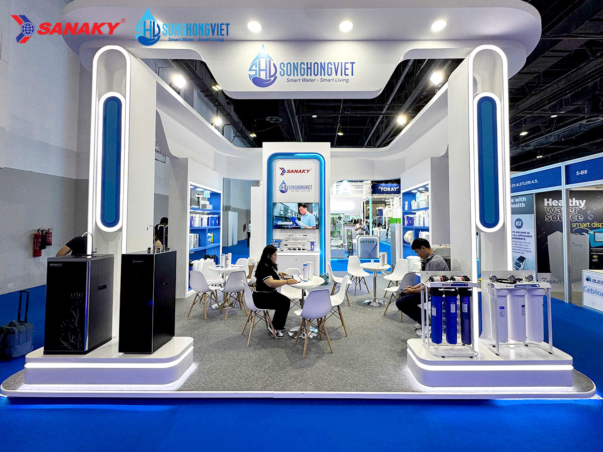 SANAKY TẠI WETEX 2025 – KHẲNG ĐỊNH VỊ THẾ QUỐC TẾ VỚI GIẢI PHÁP LỌC NƯỚC “MADE IN VIETNAM” 
