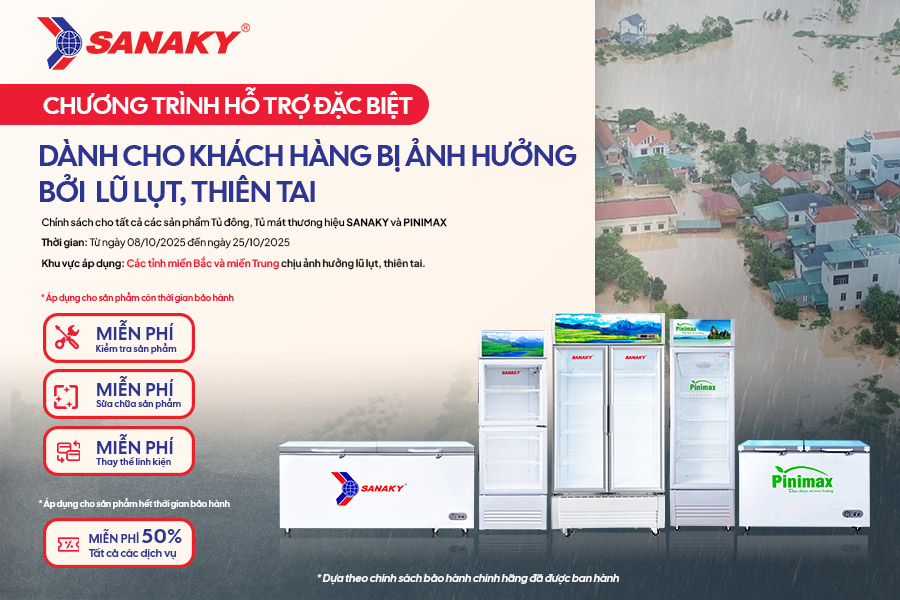CHƯƠNG TRÌNH HỖ TRỢ ĐẶC BIỆT DÀNH CHO KHÁCH HÀNG BỊ ẢNH HƯỞNG BỞI LŨ LỤT, THIÊN TAI
